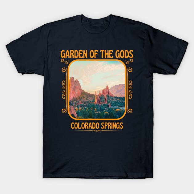 Garden of the Gods Colorado Springs T-Shirt by soulfulprintss8